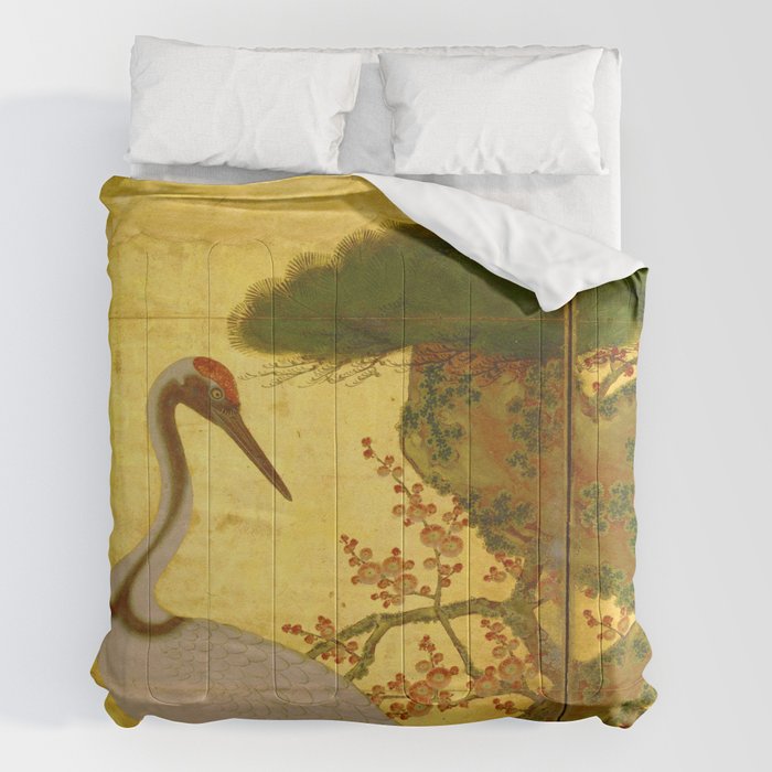 16th Century Japanese Birds & Flowers Comforter