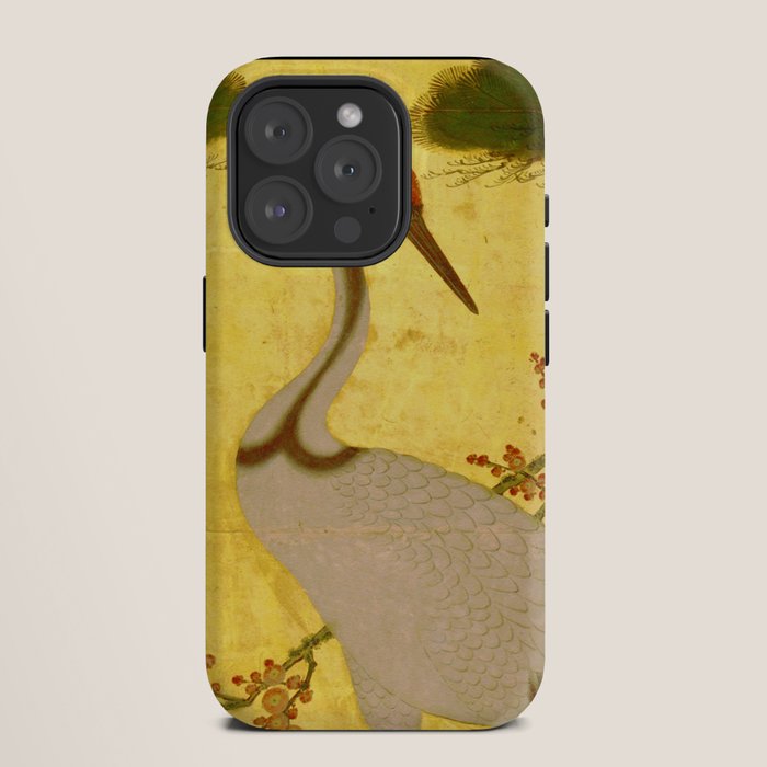 16th Century Japanese Birds & Flowers iPhone Case