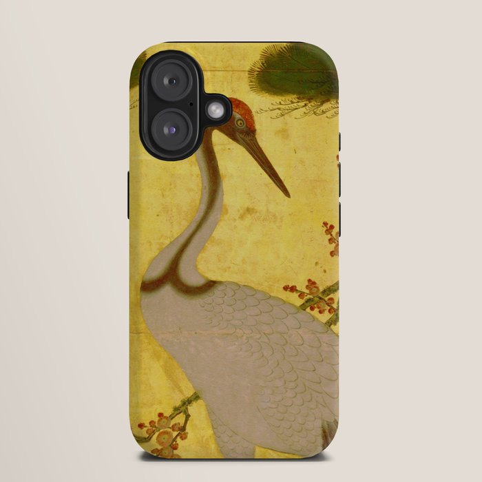 16th Century Japanese Birds & Flowers iPhone Case