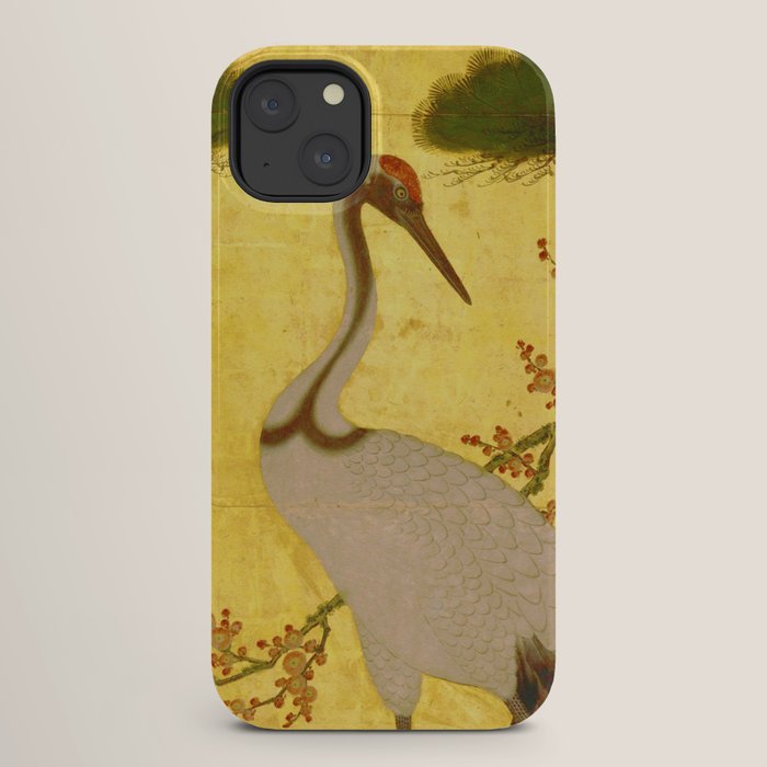 16th Century Japanese Birds & Flowers iPhone Case