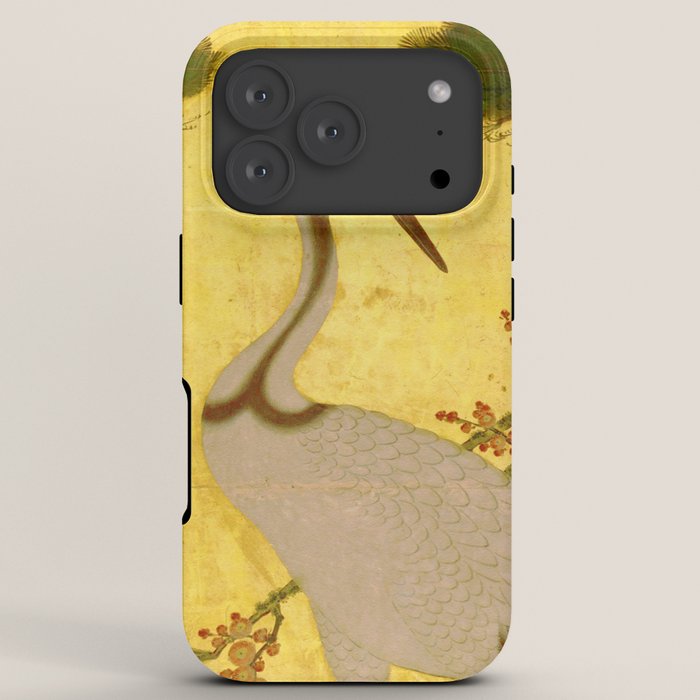 16th Century Japanese Birds & Flowers iPhone Case