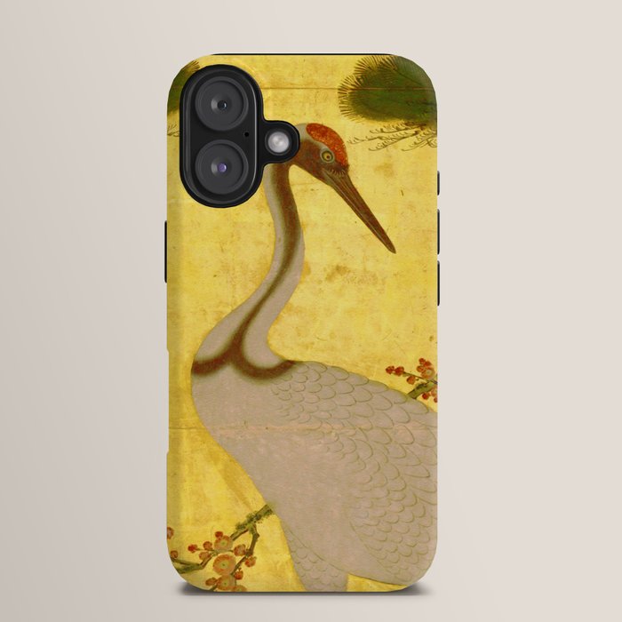 16th Century Japanese Birds & Flowers iPhone Case