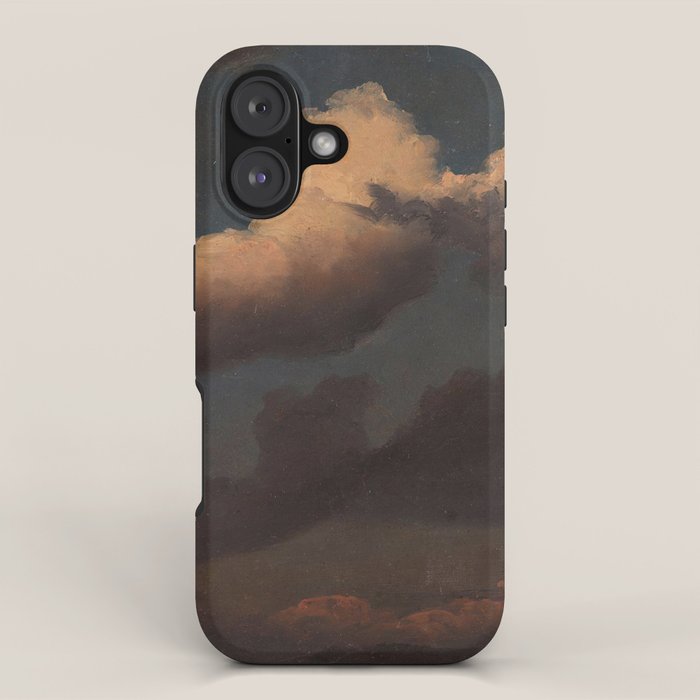 "Cloud Study" by Knud Baade, 1843 iPhone Case