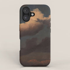 "Cloud Study" by Knud Baade, 1843 iPhone Case