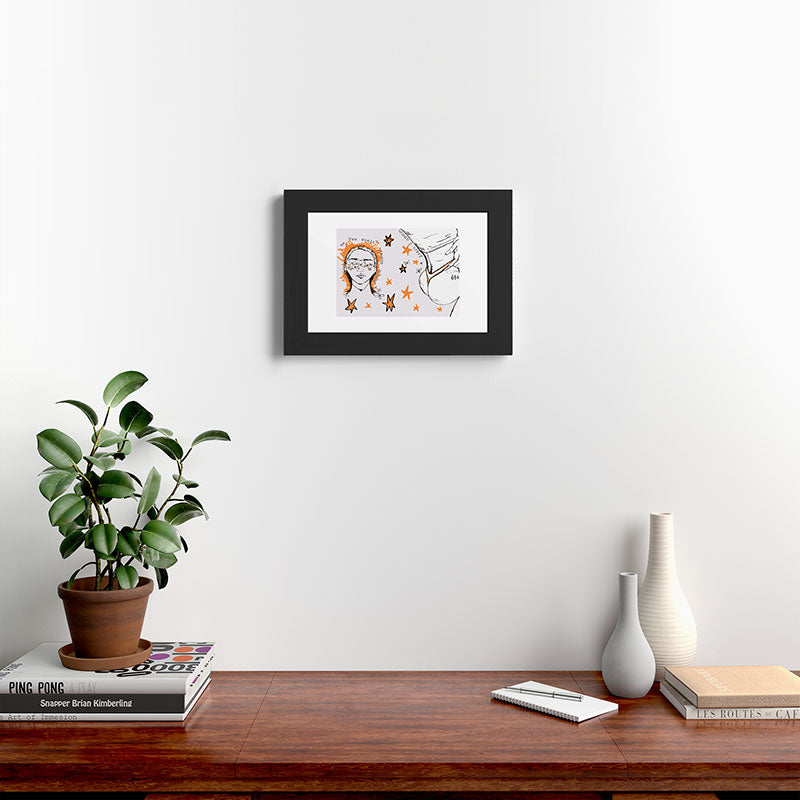 666 Framed Art Print