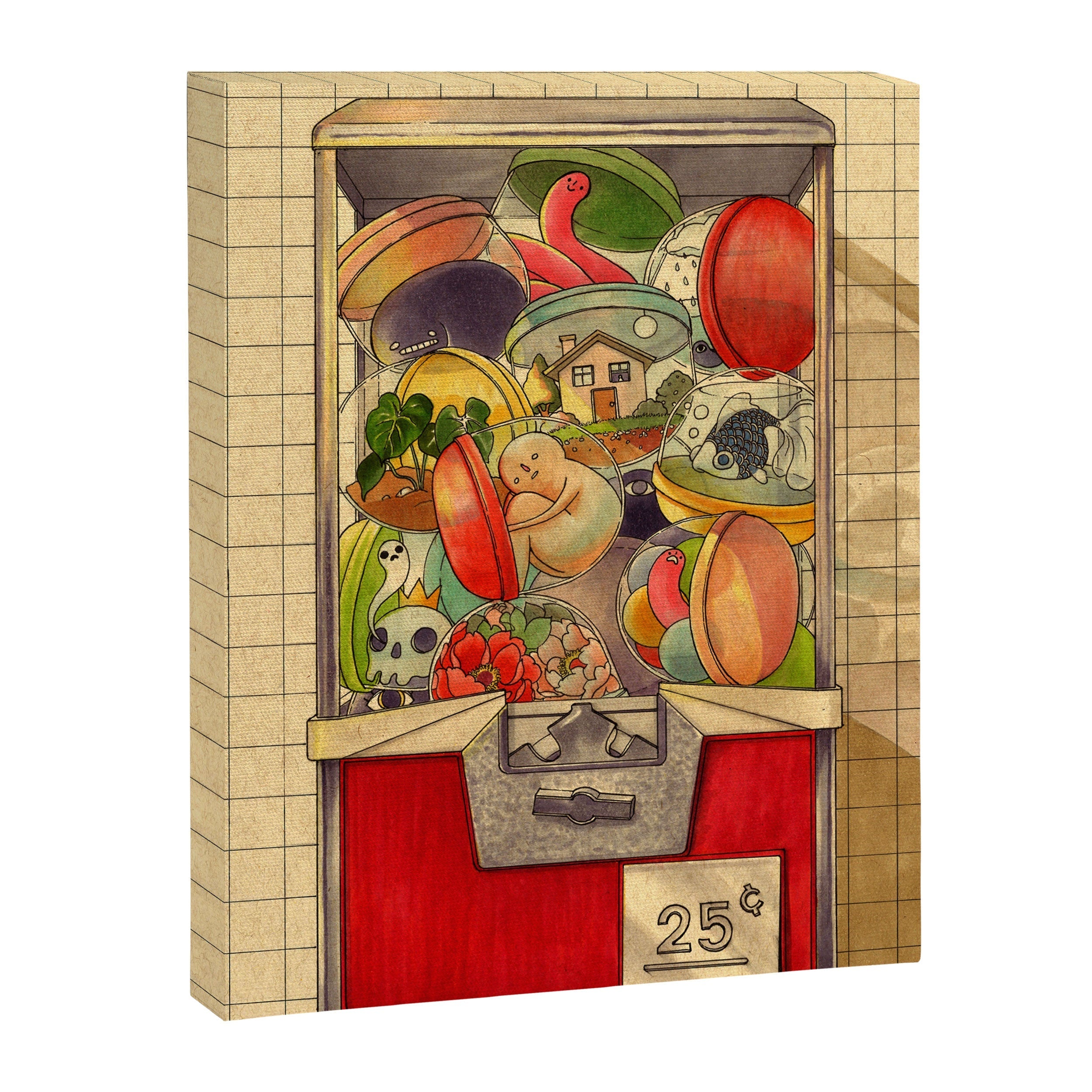 25������ Canvas Print