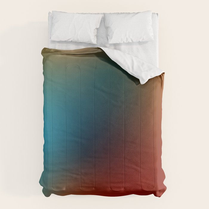 16 Intense Gradient Aura Ombre By Valourine 240821 Comforter