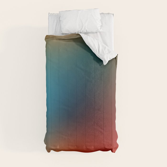 16 Intense Gradient Aura Ombre By Valourine 240821 Comforter