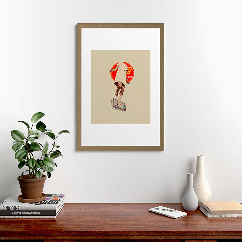 1983 Framed Art Print