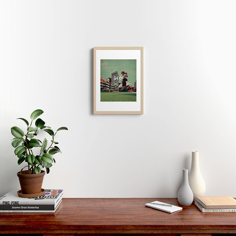 3046 Framed Art Print