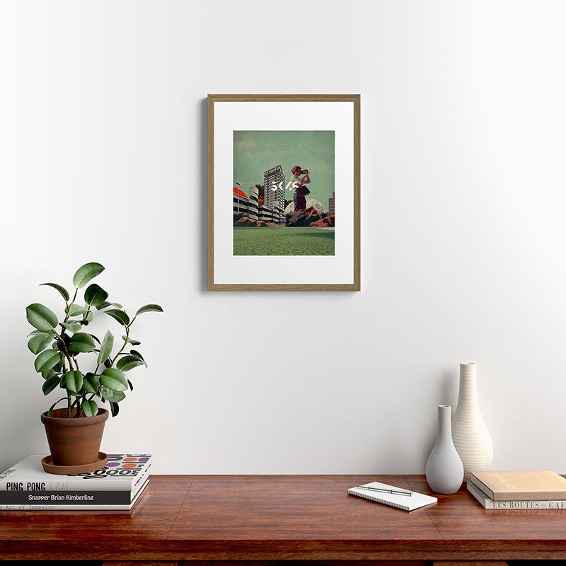 3046 Framed Art Print