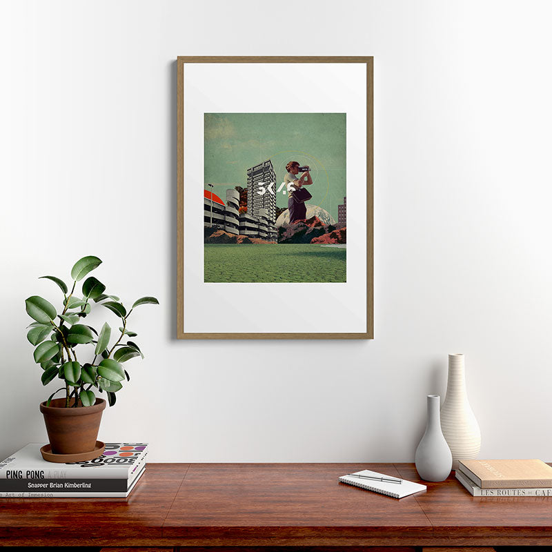 3046 Framed Art Print