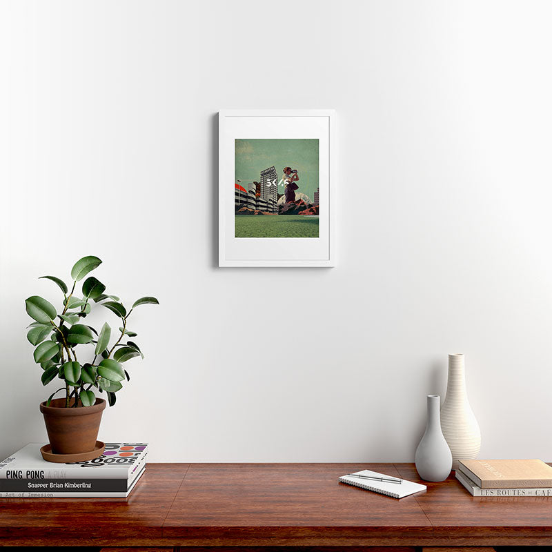 3046 Framed Art Print