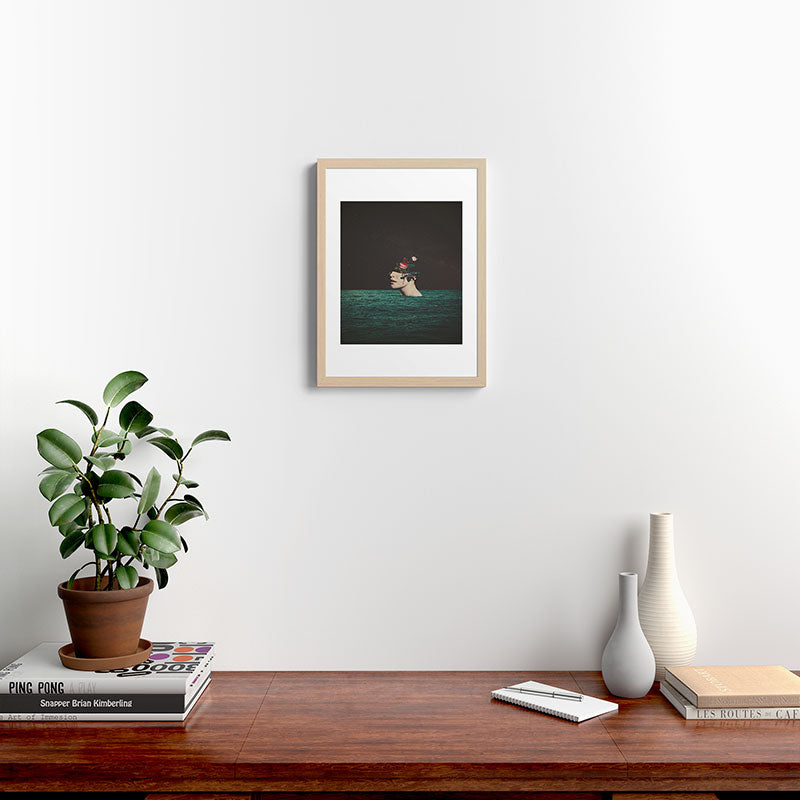 4 AM Framed Art Print