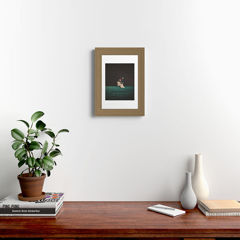 4 AM Framed Art Print