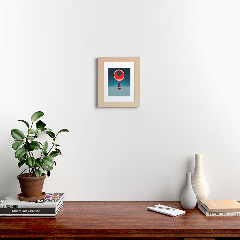 A a Child I was a Misfit Framed Art Print