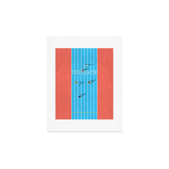 100m  Art Print