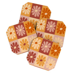70's Daisy Bloom  Coaster
