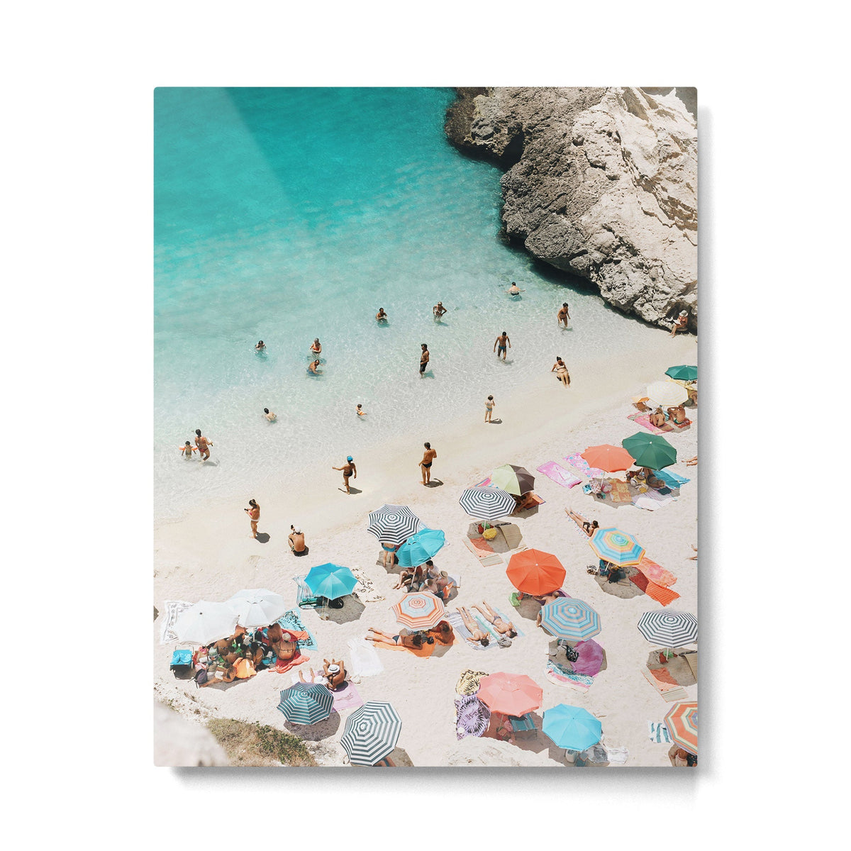 A Day At The Beach Metal Print