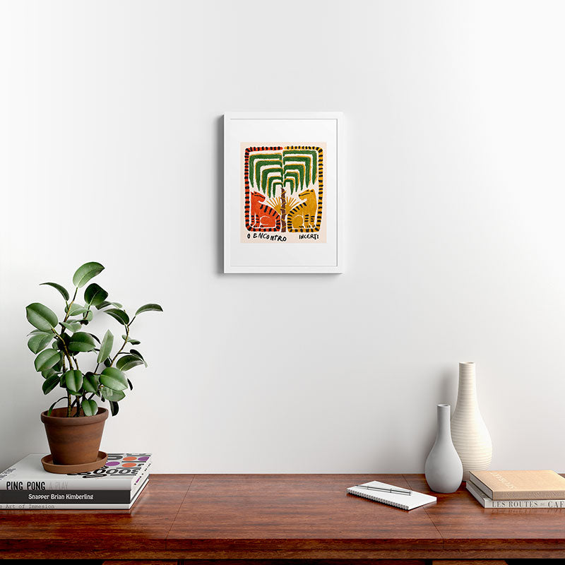 "The Found" Sketch Framed Art Print