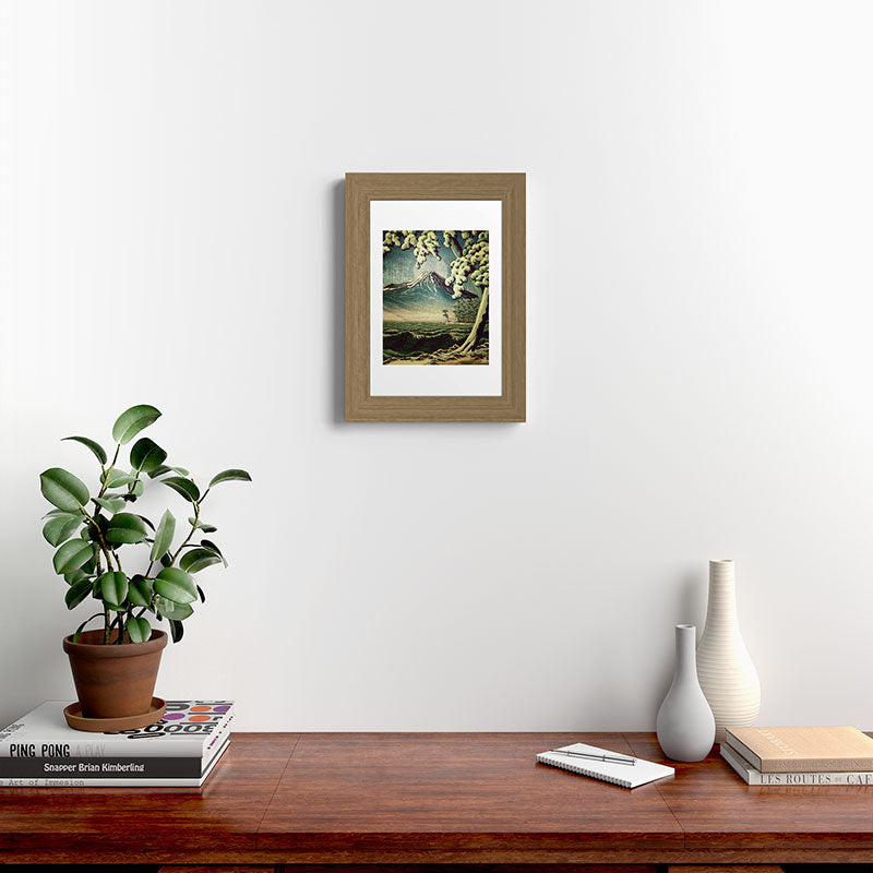 5 Lakes at Moonlight Framed Art Print