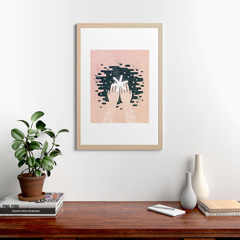 *Catching Stars* Framed Art Print