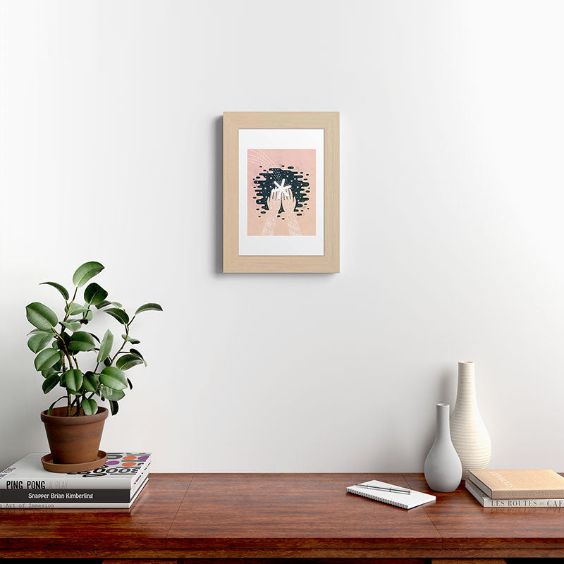 *Catching Stars* Framed Art Print