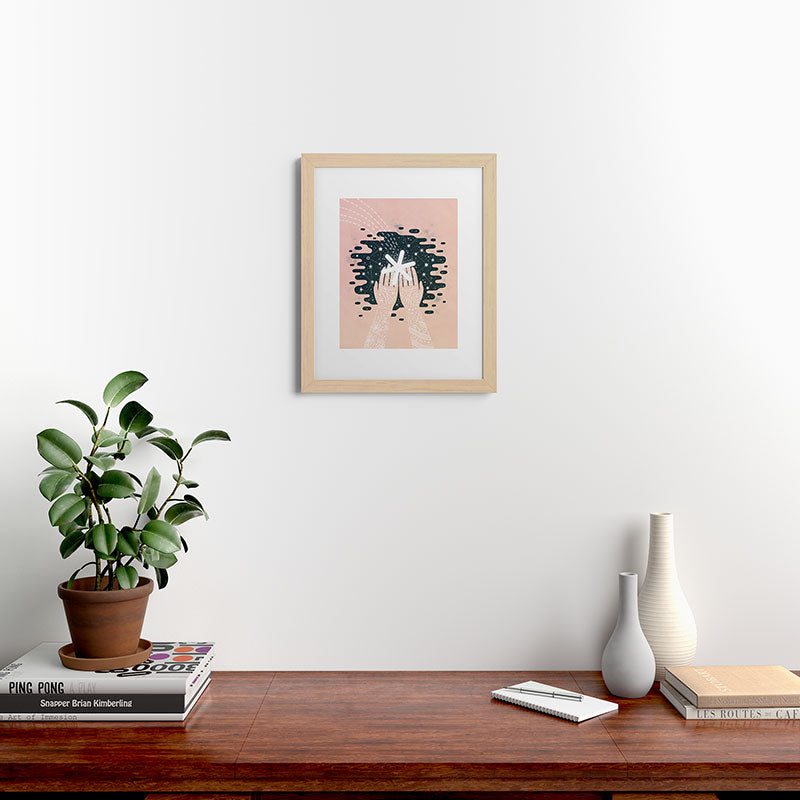 *Catching Stars* Framed Art Print