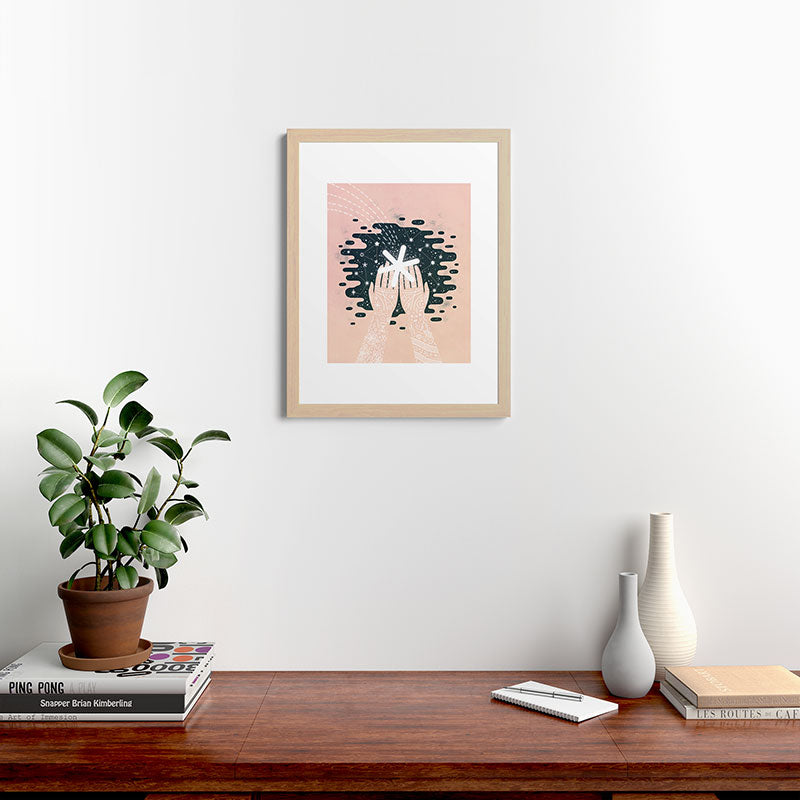 *Catching Stars* Framed Art Print