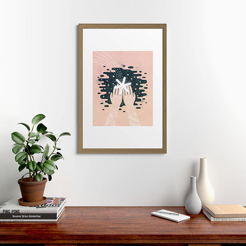 *Catching Stars* Framed Art Print