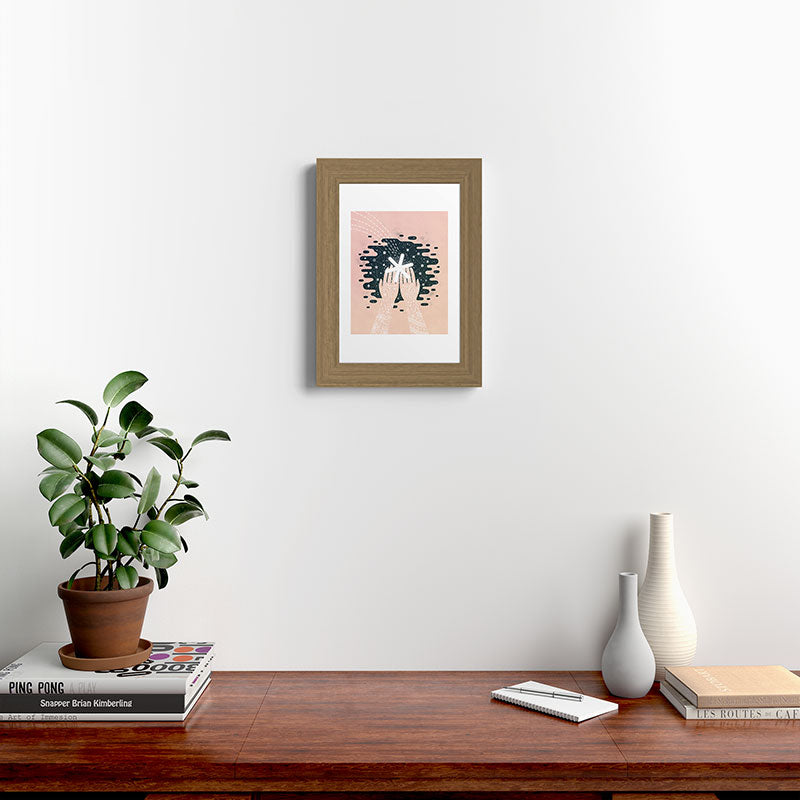 *Catching Stars* Framed Art Print