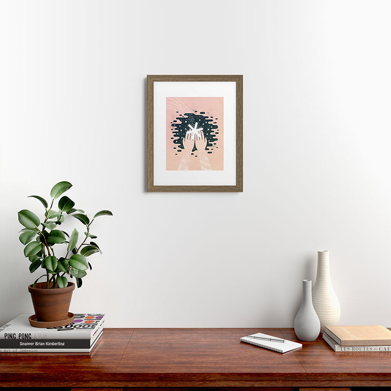 *Catching Stars* Framed Art Print