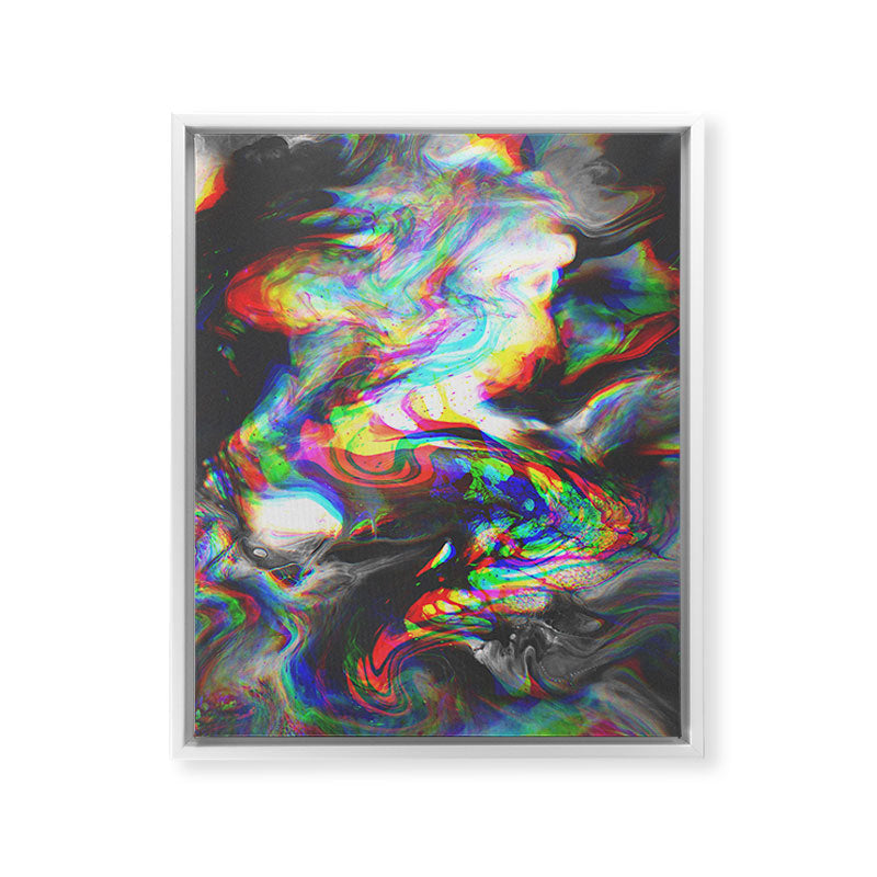707 Framed Canvas Print