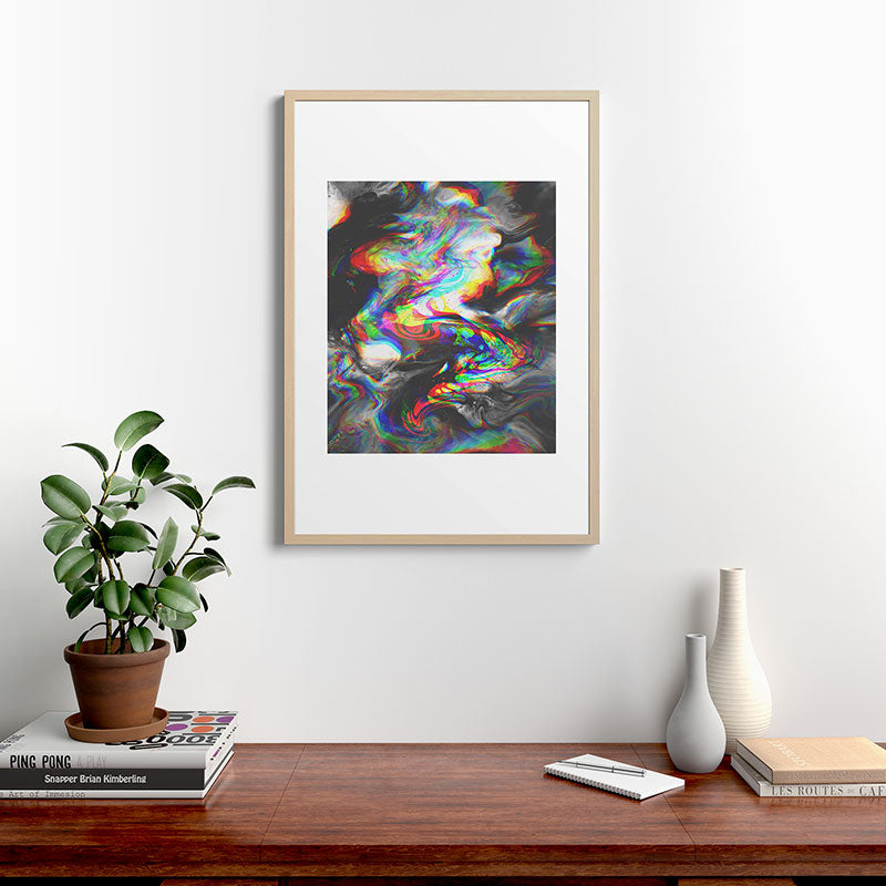 707 Framed Art Print