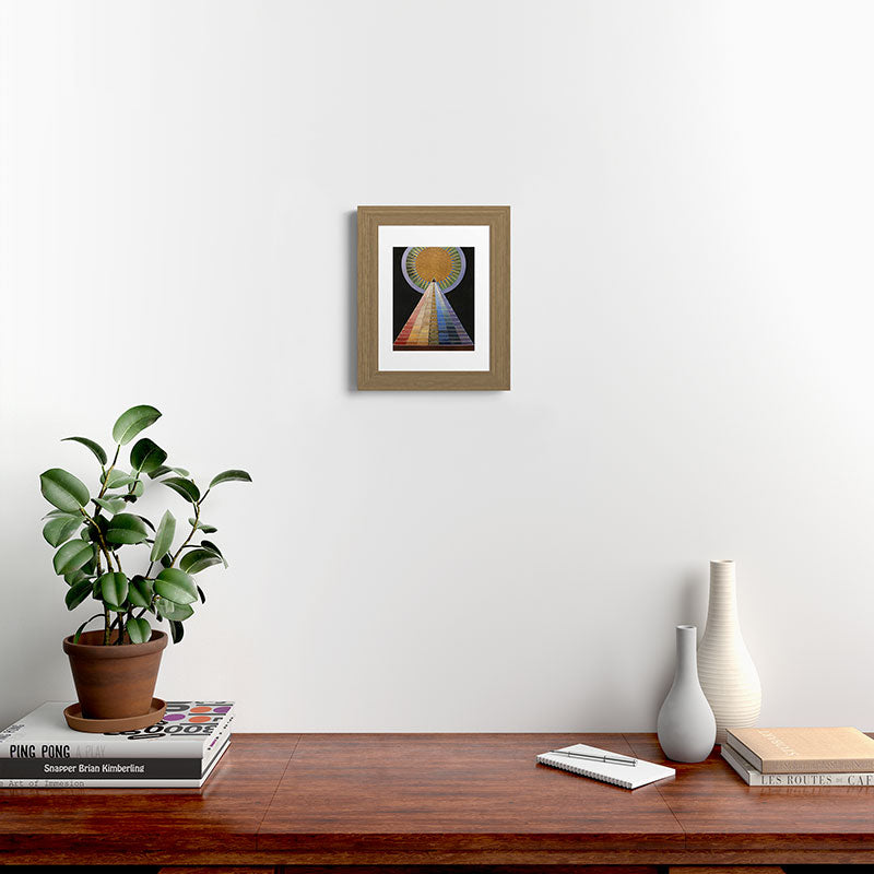"Altarpiece" by Hilma af Klint (1907) Framed Art Print
