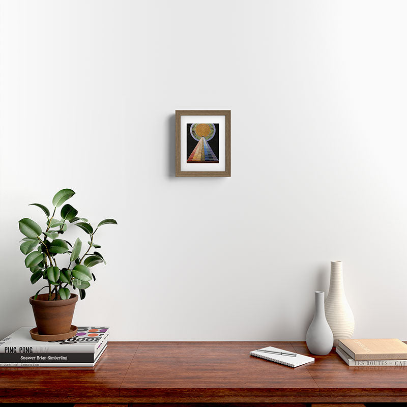 "Altarpiece" by Hilma af Klint (1907) Framed Art Print