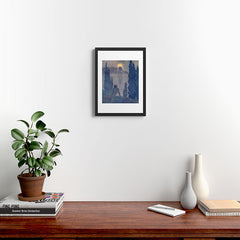 "As I see my soul reflected in Nature" (Margaret C. Cook, Leaves of Grass, 1913) Framed Art Print