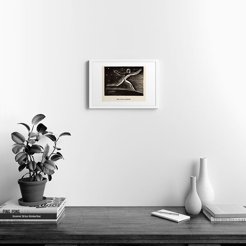 "The Star-lighter" by Rockwell Kent (1919) Framed Art Print