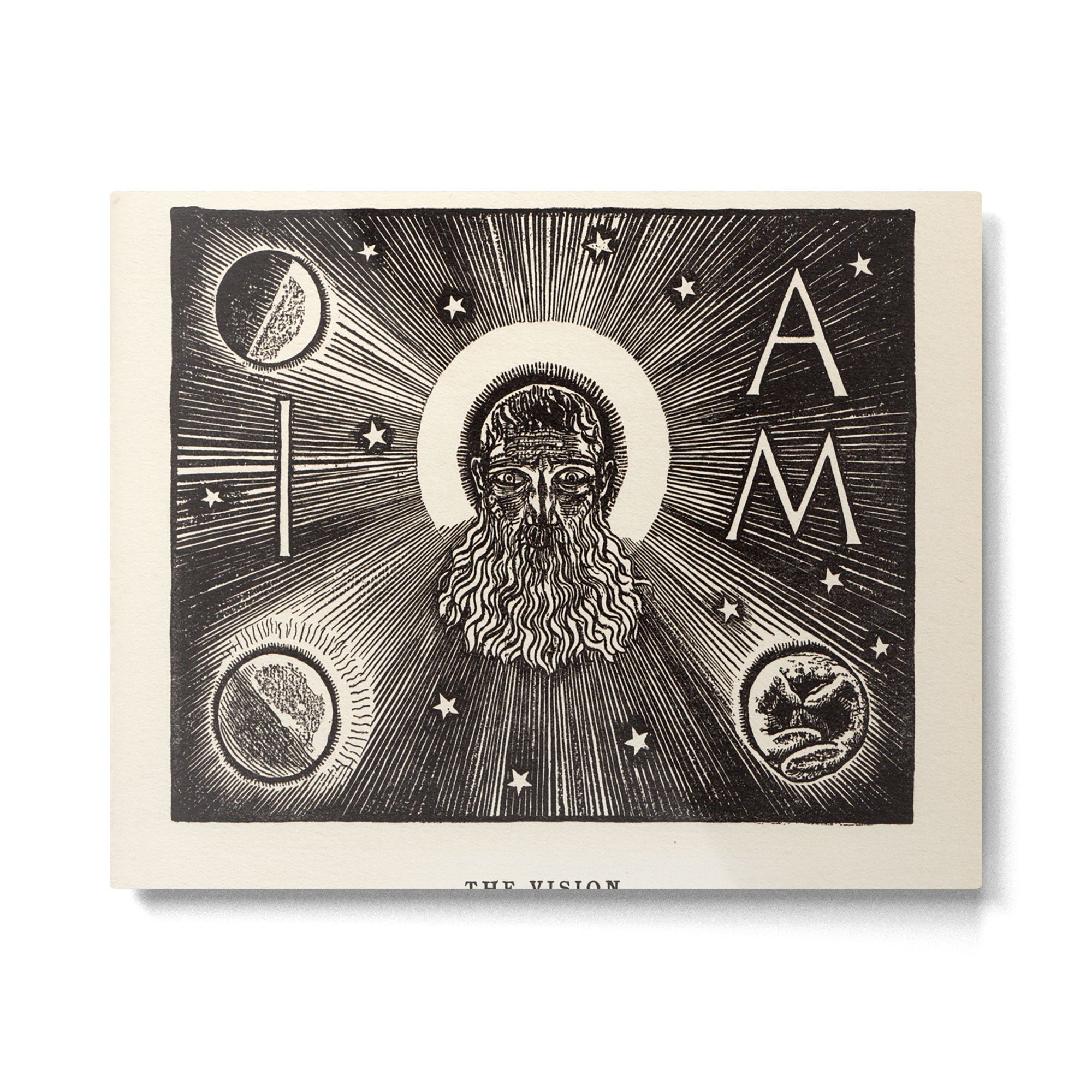"The Vision" by Rockwell Kent (1919) Metal Print