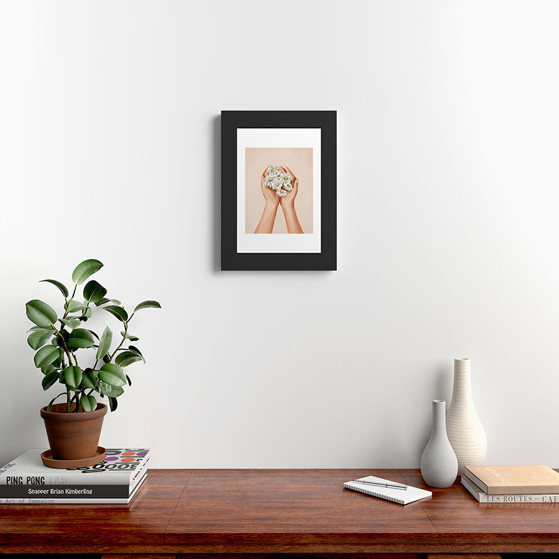 A Gentle Gift Framed Art Print
