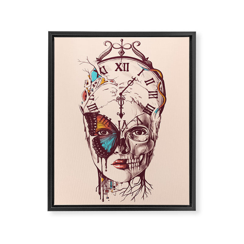A Butterfly Effect Framed Canvas Print
