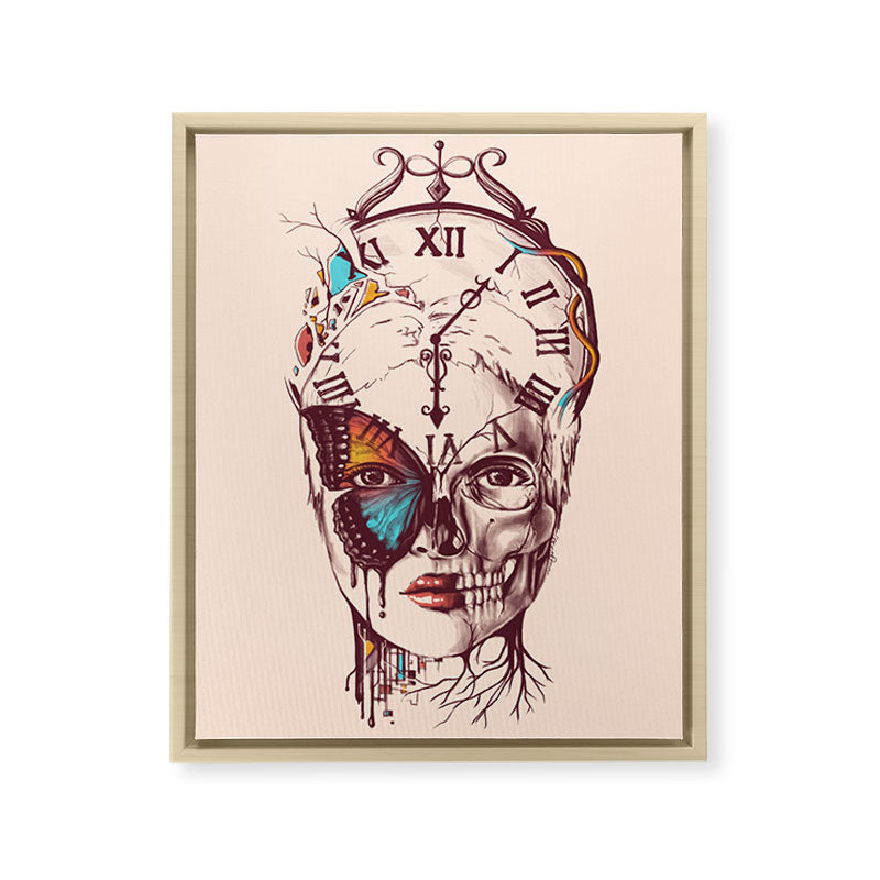 A Butterfly Effect Framed Canvas Print