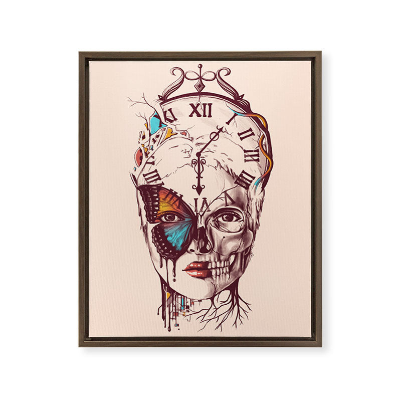A Butterfly Effect Framed Canvas Print