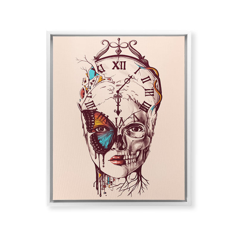 A Butterfly Effect Framed Canvas Print