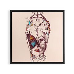 A Butterfly Effect Framed Canvas Print