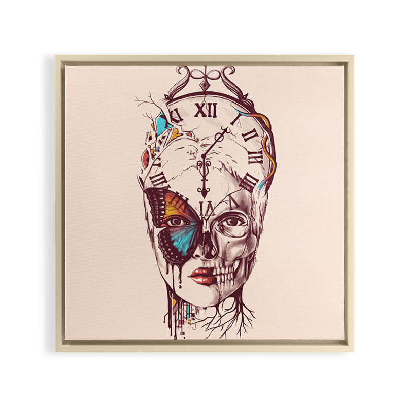 A Butterfly Effect Framed Canvas Print