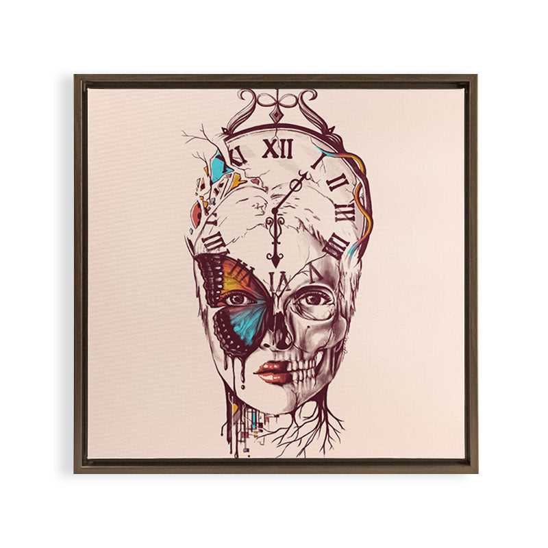 A Butterfly Effect Framed Canvas Print