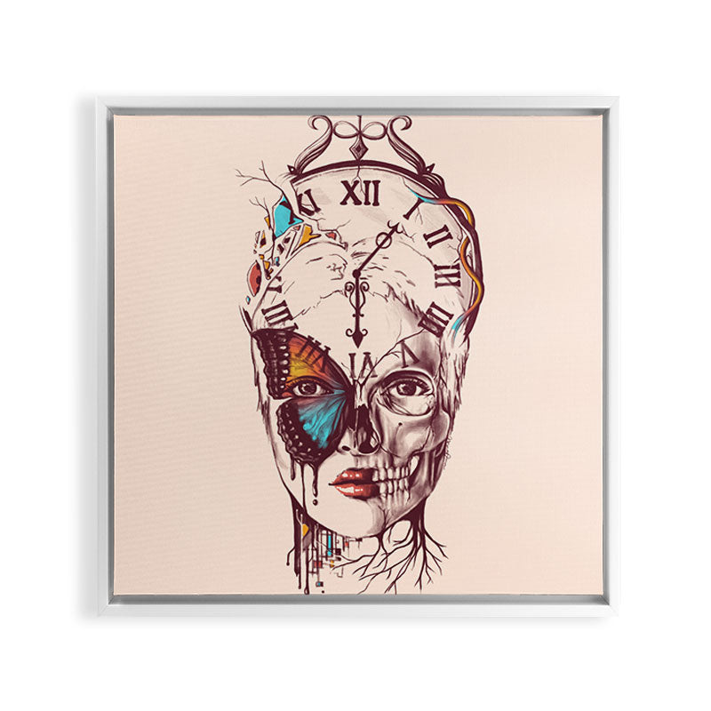 A Butterfly Effect Framed Canvas Print