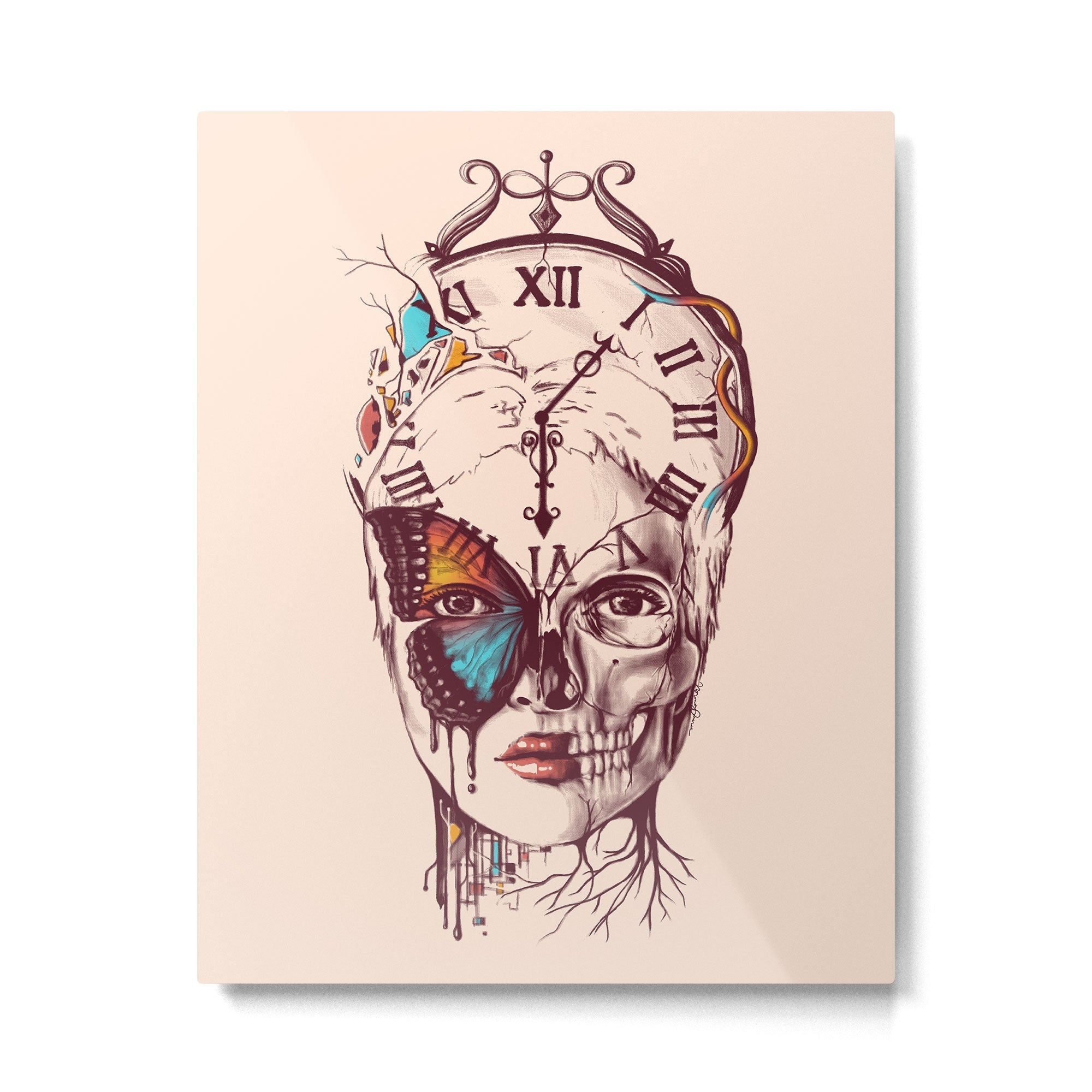 A Butterfly Effect Metal Print