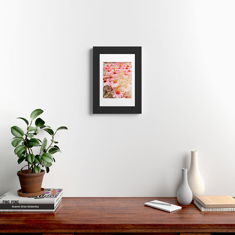 37 Flowers Framed Art Print